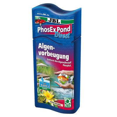 JBL PhosEx Pond Direct 250ml Phosphatentferner gegen Algen im Teich MHD 05/2026