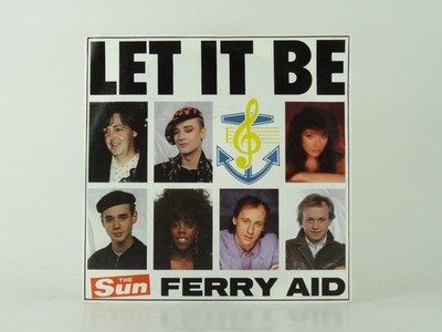 FERRY AID LET IT BE (2) (19) 2 Track 7'' Single including Picture Sleeve CBS RECO