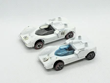 Redline Hot Wheels - Chaparall 2G - HK White & US White