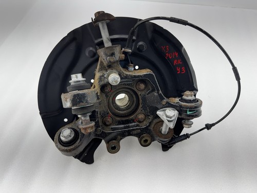 2011 - 2017 BMW X3 F25 REAR LEFT SUSPENSION SPINDLE KNUCKLE & HUB OEM - Picture 5 of 8