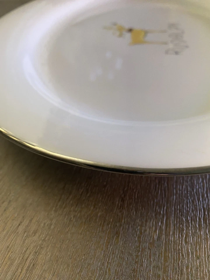 Plato de Navidad ovalado Pottery Barn Rudolph Reindeer 17” - Como nuevo Foto 4 de 4