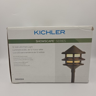 LED Path Light Kichler 28315 Showscape Series 12V Olde Bronze Finish 0884504