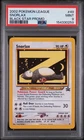 2002 POKEMON LEAGUE PROMO BLACK STAR #49 SNORLAX PSA 9