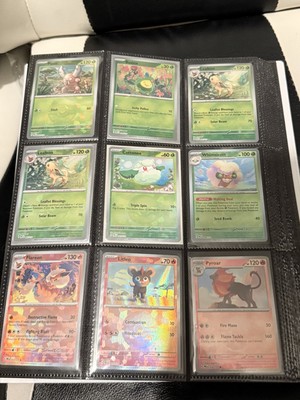 Pokemon TCG PRISMATIC EVOLUTIONS POKEBALL PATTERN / MASTERBALL PATTERN LOT OF 90