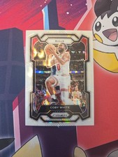 COBY WHITE 2023-24 PANINI PRIZM WHITE ICE BULLS /35