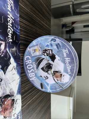 2009 2009/10 TIM HORTONS SIDNEY CROSBY COOKIE TIN PUZZLE TIM HORTON'S SHARP!!