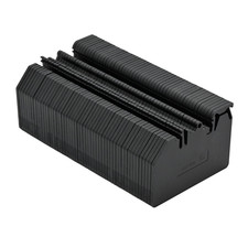 Lot of 51x Allen Bradley 1492-N37 DIN Rail Terminal Block End Barriers - Black