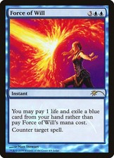 Force of Will [Judge Gift Cards 2014] Moderately Played Foil