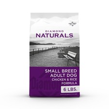 Diamond Naturals Small Breed Chicken Rice Adult Dry Dog Food 6-lb Bag