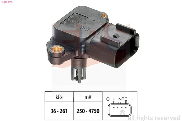 Eps Sensor Saugrohrdruck 1.993.076 FüR Transit X400 Ford Jaguar Type Mondeo Bus-image