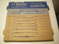 TELEFLEX #CC17017   17 FOOT 400 SERIES SHIFT/THROTTLE CABLE , FREE FREIGHT