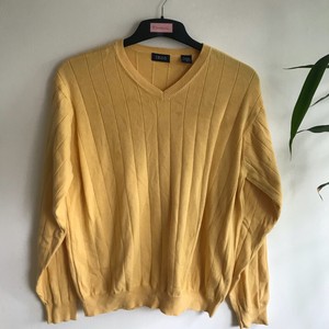 lacoste yellow jumper