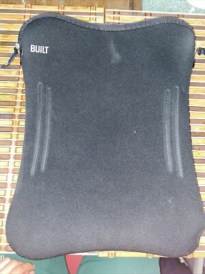 Built Ny E-Ls16-Blk 16 Neoprene Laptop Zippered Sleeve Black