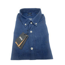 Image of Hugo Boss - Boss Casual Fit Shirt for Men - Long Sleeve - EU 38/Small