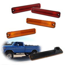 4pcs Led Side Marker Lights Housing For 1973-79 Ford F150 Bronco F Series Truck