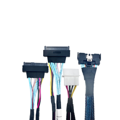 MCIO 8i to 2x U.2 (SFF-8639) Cable L= 0.8m PCIe5.0 Cable | eBay