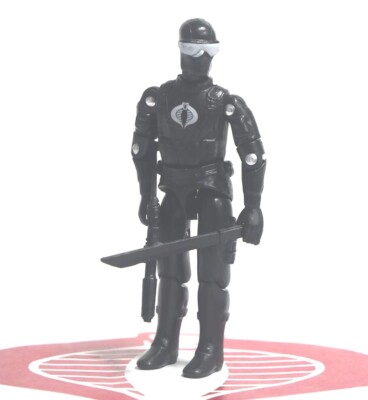 GI Joe Action Figure Custom BLACK Night OPS Assasin w Weapons by Black Major 