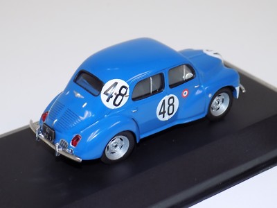 1/43 IXO Renault 4CV car #48 ,from 1950 24 Hours of LeMans LMC084