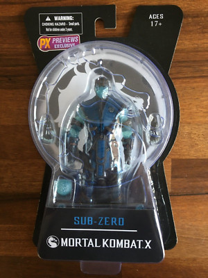 Mortal Kombat X - SUB ZERO ICE VARIANT 6'' Actionfigur Mezco Toys *** NEU ***