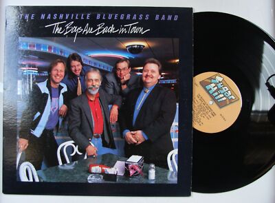 The Nashville Bluegrass Band The Boys Are Back In Town US LP 1990 Top! Country