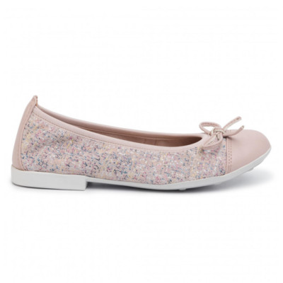 Geox J Plie' C Leder Mädchen Ballerinas - LT Rose - UK 11 / EU 29 / US 11 / 193mm