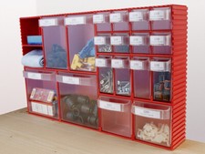 Swingboxen Regalsystem Kleinteilemagazin Sortimentsboxen