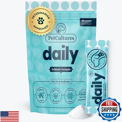Dog Probiotic Powder   PRO Daily Dog Probiotics for Digestive Health   Pre an