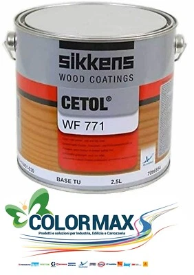 SIKKENS CETOL WF771 IMPREGNANTE LEGNO FONDO FINITURA TRASPARENTE O COLORABILE