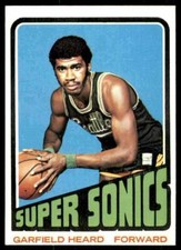 1972-73 Nm-Super Nice-Make Offer Garfield Heard 10 Seattle Super Sonics #98