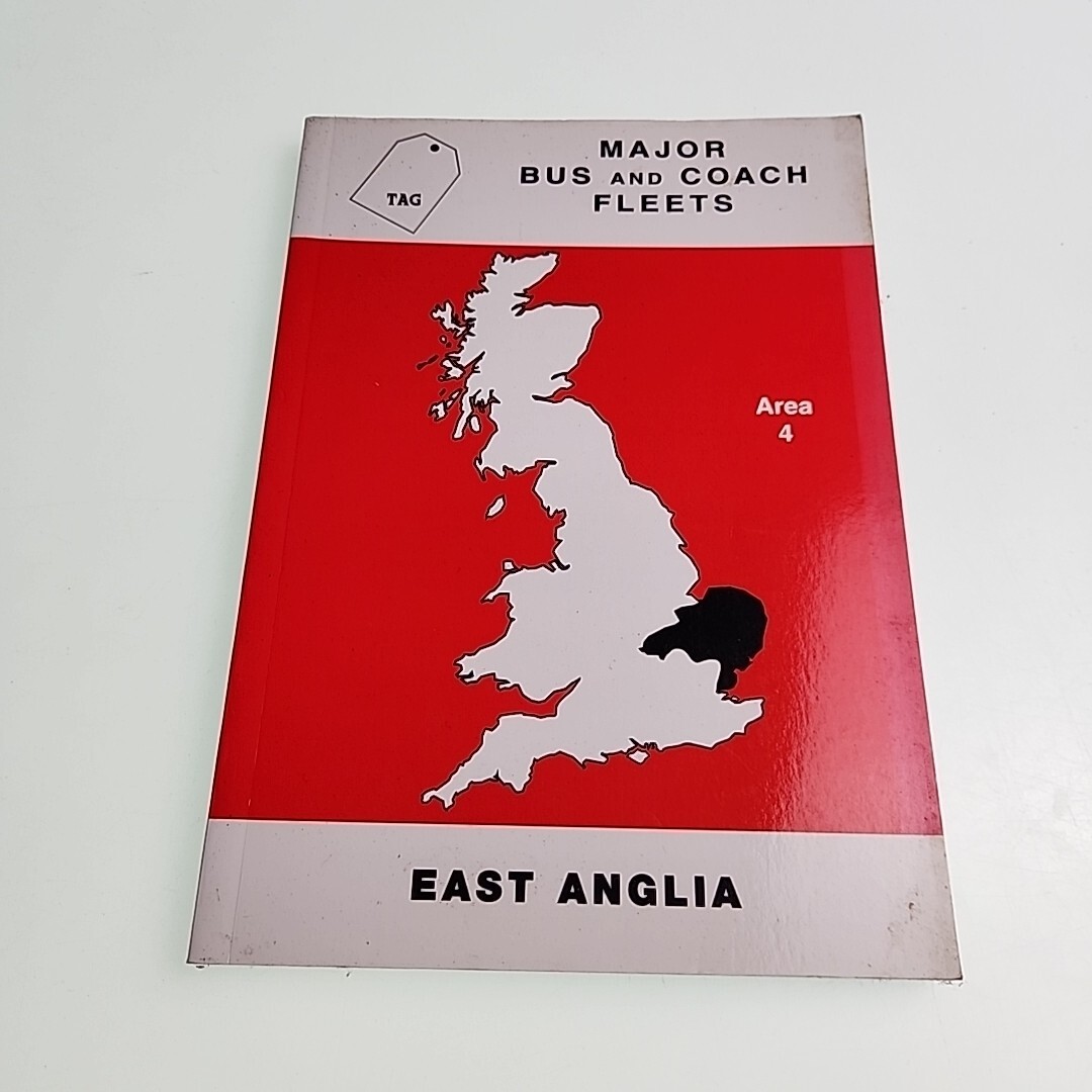 Major Bus Coach Fleets Area 4 East Anglia 1999 Paperback Book