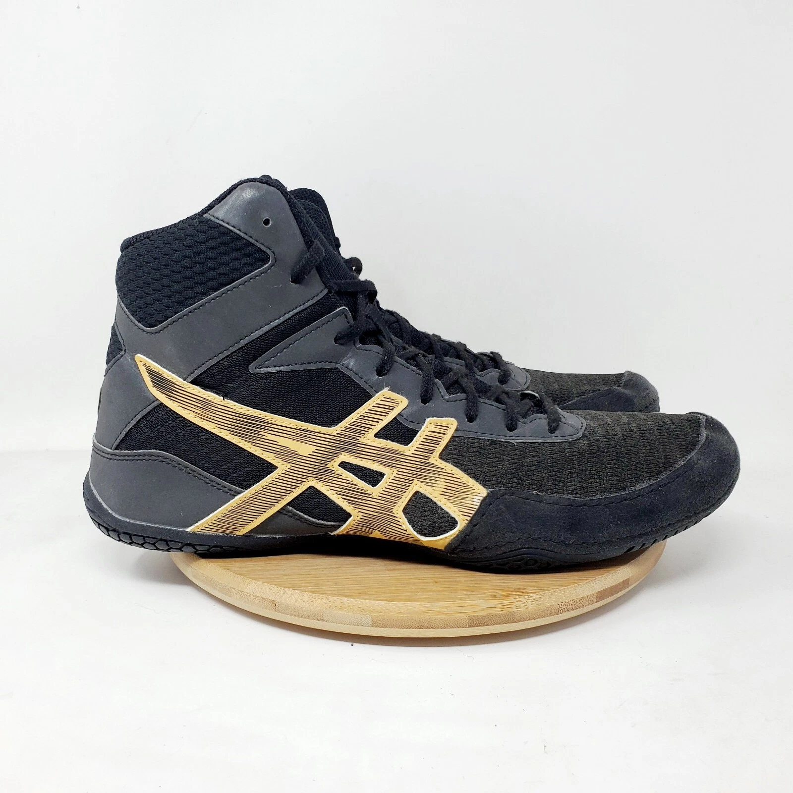Scarpe da wrestling Asics Matcontrol 2 uomo 12 nere sneaker alte boxe