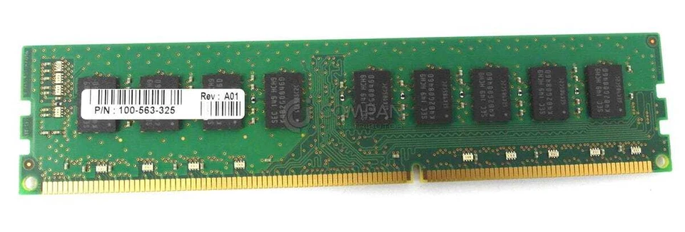 100-563-325 EMC DDR3 4GB PC3-10600 1333MHZ UDIMM FOR VNX5100 5300 5700 DD2200 - Image 2 of 4