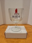 Vintage Michelob Thumbprint Glass Beer Goblet Beer Bud AB Breweriana Collectible