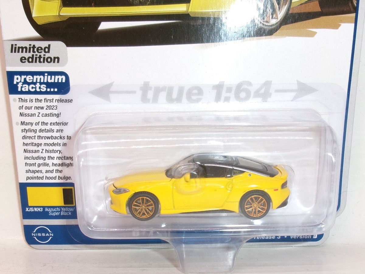 2023 AUTO WORLD 1:64 IMPORT LEGENDS YELLOW 2023 NISSAN Z | eBay