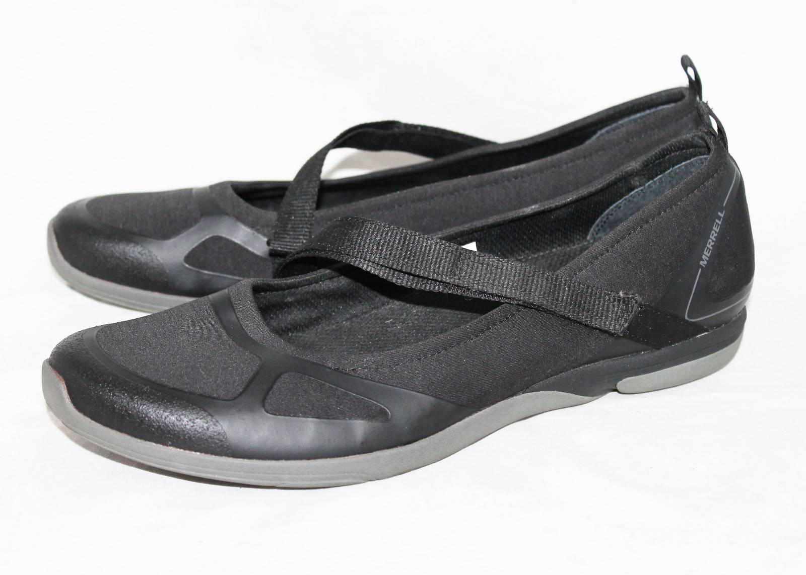 Sneaker MERRELL Ceylon taglia 11 nero cinturino scarpa tessuto comode ballerine passeggio