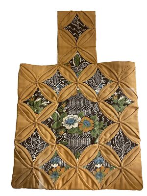 Cathedral window Hand Bag. Hand Made By Jo Huber. Rare.