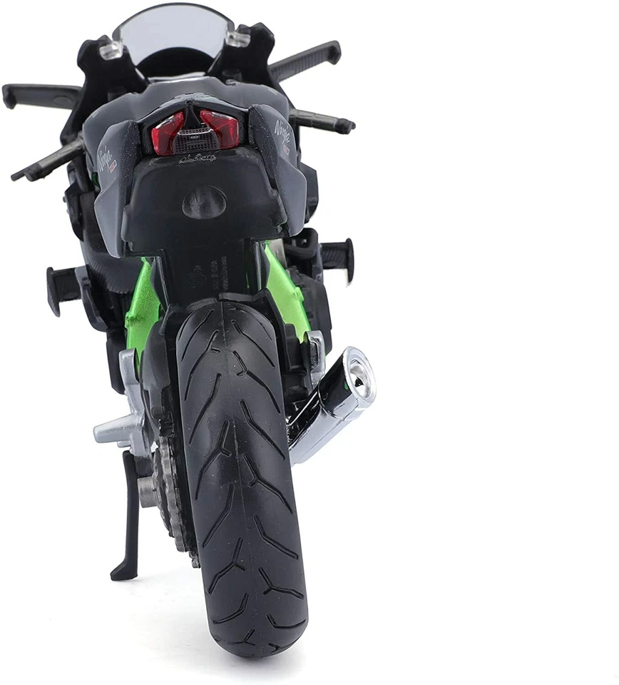 Maisto - Modellmotorrad - Kawasaki Ninja H2R (schwarz, Maßstab 1:12) Modell - Bild 3 von 4