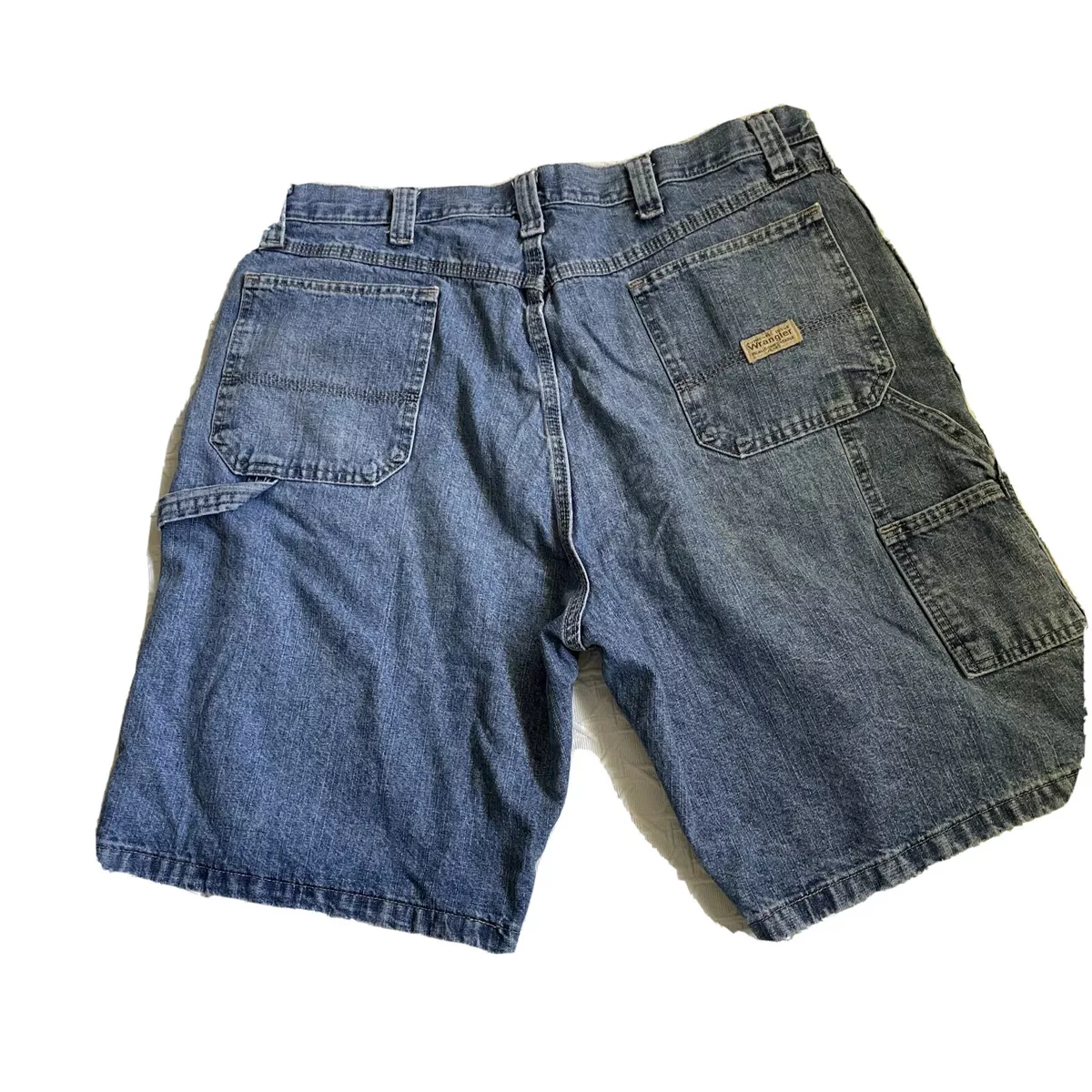 Wrangler denim shop carpenter shorts