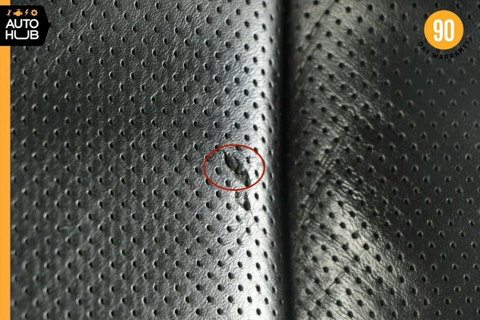 07-14 Cojín asiento inferior delantero izquierdo mercedes w216 cl550 negro fabricante de equipos originales Foto 2 de 4