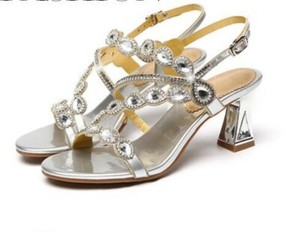 rhinestone slingbacks