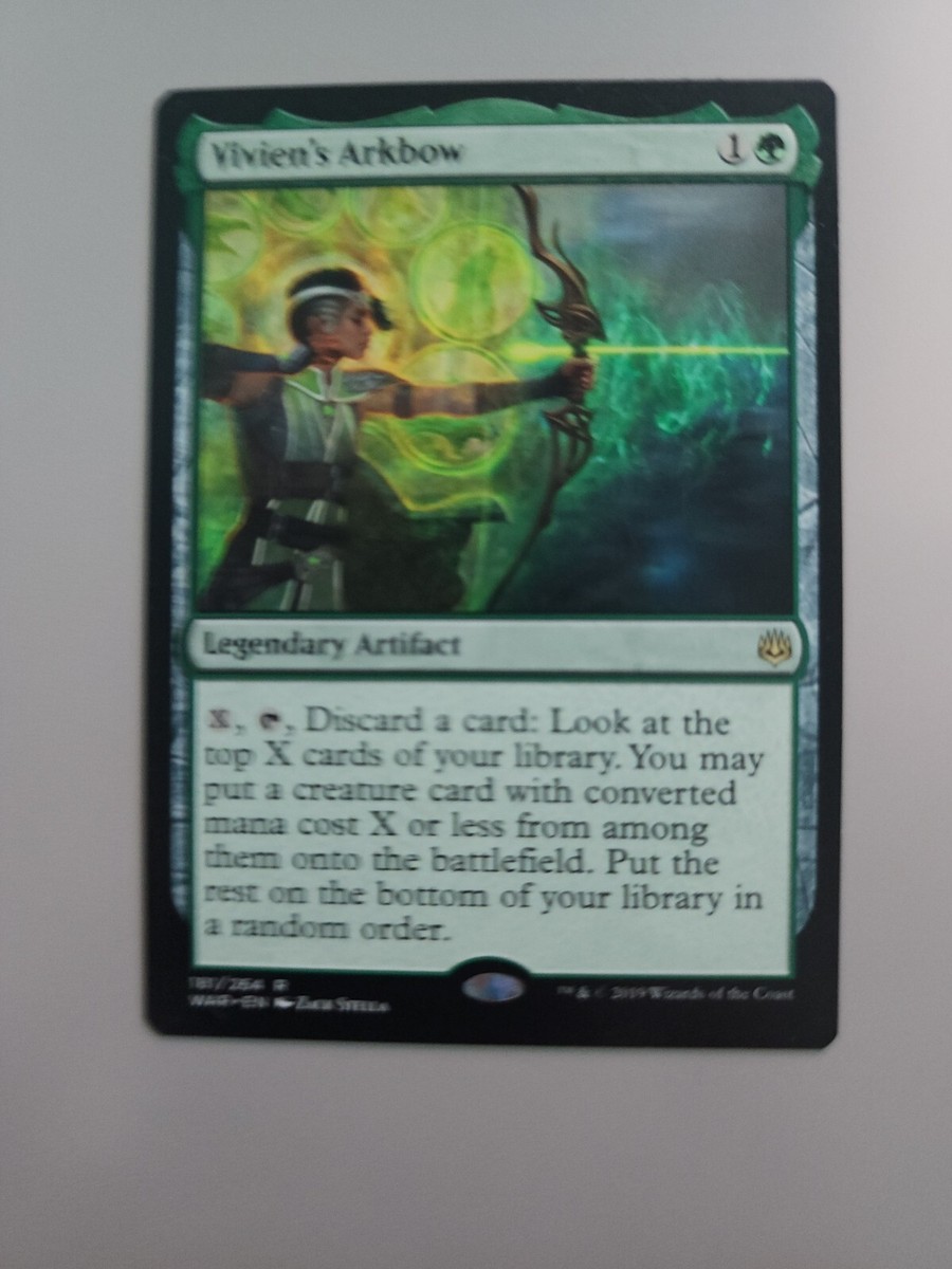 MTG Vivien's Arkbow War of the Spark 181/264 Regular Rare