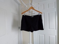 Shorts Vero Moda in blau mit Lurex Sparka NW Shorts schwarz Folienfarbe Größe: 42