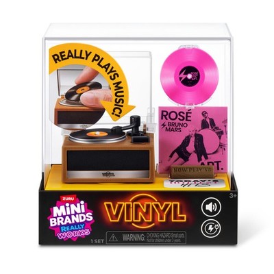 Zuru Mini Brands Really Plays Music Vinyl Spielset Plattenspieler