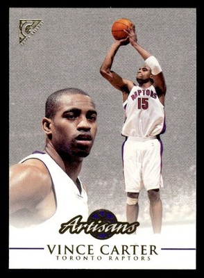 Vince Carter 1999-00 Topps Gallery Artisans #114 Toronto Raptors ESE | eBay