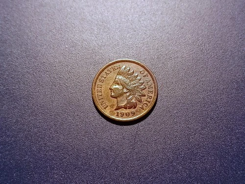 Nice VF+ 1909-P Indian Head Cent