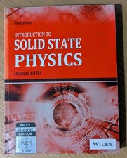 Introduction to Solid State Physics by Charles Kittel Eighth Edition