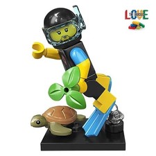 Image of ⭐ LEGO Collectable Minifigures Series 20 Sea Rescuer col20-12 71027 Complete New