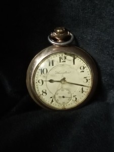 Vintage Hamilton Gold Filled 21 Jewels SWC Co 20 Yrs Watch-Works