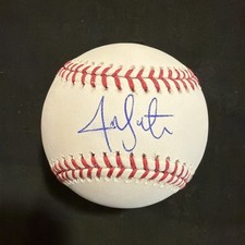 CLEAN Jon Lester Signed Auto Baseball MLB COA Cubs