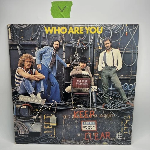The Who - Who Are You Vinyl Album 1978  1st Pressing, WHOD 5004 A1/B1 Vg+/Ex